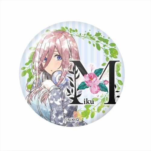 グッズ バッチ 五等分の花嫁 缶バッジ 中野三玖 アニメイト