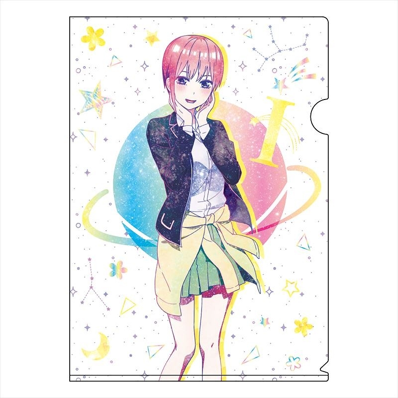 グッズ クリアファイル 五等分の花嫁 ギャラクシーシリーズ クリアファイル 中野一花 アニメイト