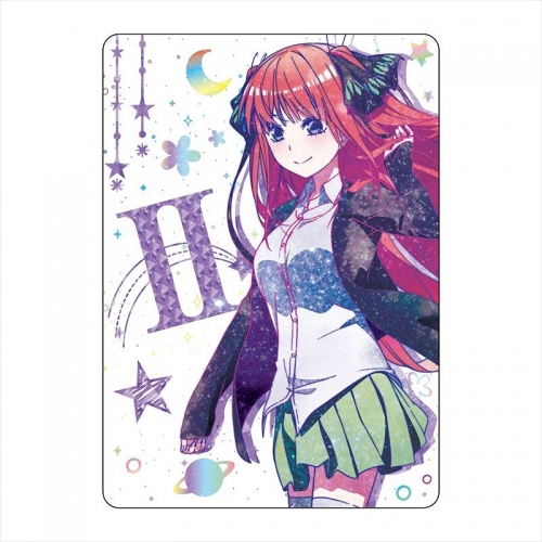 グッズ 下敷き 五等分の花嫁 ギャラクシーシリーズ A6下敷き 中野二乃 アニメイト