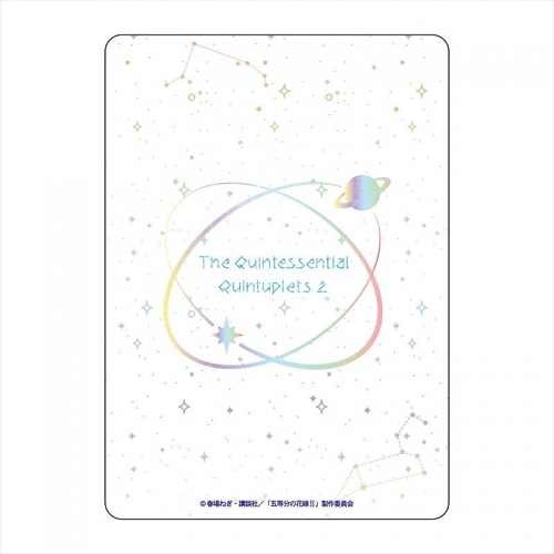 グッズ 下敷き 五等分の花嫁 ギャラクシーシリーズ A6下敷き 中野三玖 アニメイト