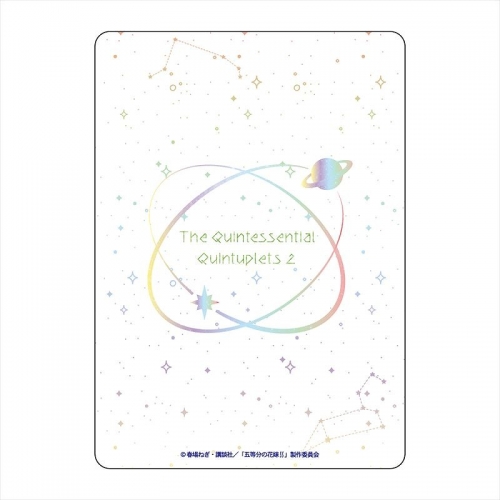 グッズ 下敷き 五等分の花嫁 ギャラクシーシリーズ A6下敷き 中野四葉 アニメイト