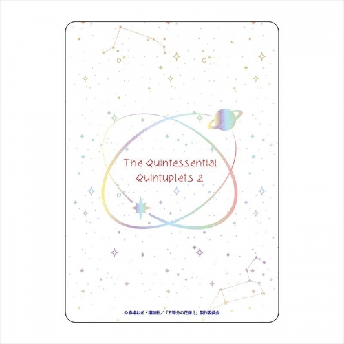 グッズ 下敷き 五等分の花嫁 ギャラクシーシリーズ A6下敷き 中野五月 アニメイト