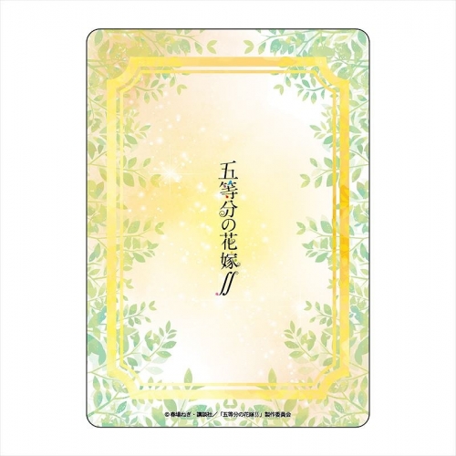 グッズ 下敷き 五等分の花嫁 こもれびアート A6下敷き 中野一花 アニメイト
