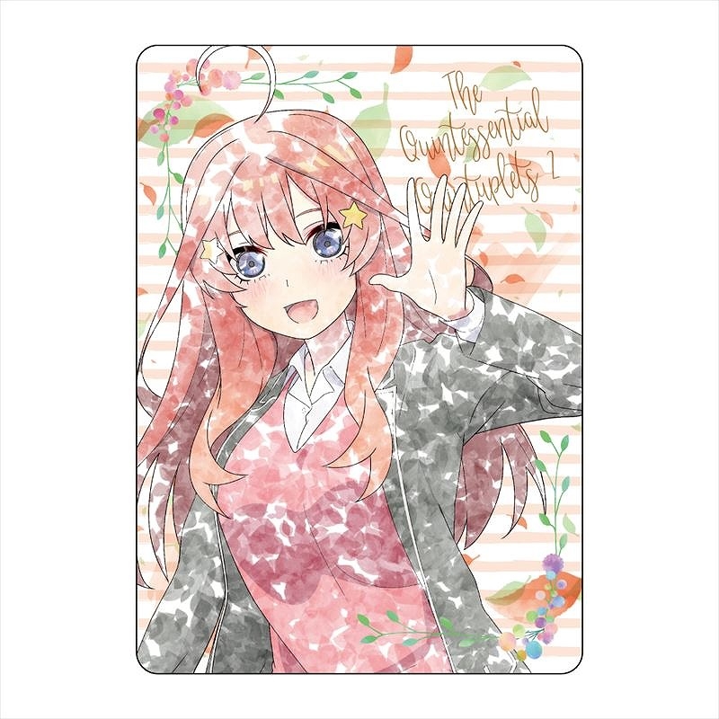 グッズ 下敷き 五等分の花嫁 こもれびアート A6下敷き 中野五月 アニメイト