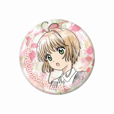 【グッズ-バッチ】カードキャプターさくら クリアカード編 こもれびアート 缶バッジ 木之本 桜【再販】