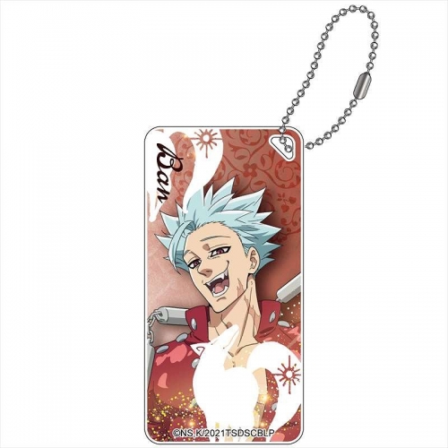 グッズ キーホルダー 劇場版 七つの大罪 光に呪われし者たち ドミテリアキーチェーン バン アニメイト