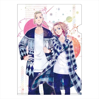 【グッズ-クリアファイル】東京リベンジャーズ ギャラクシーシリーズ A4クリアファイル 龍宮寺堅&佐野万次郎