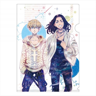 【グッズ-クリアファイル】東京リベンジャーズ ギャラクシーシリーズ A4クリアファイル 松野千冬&場地圭介
