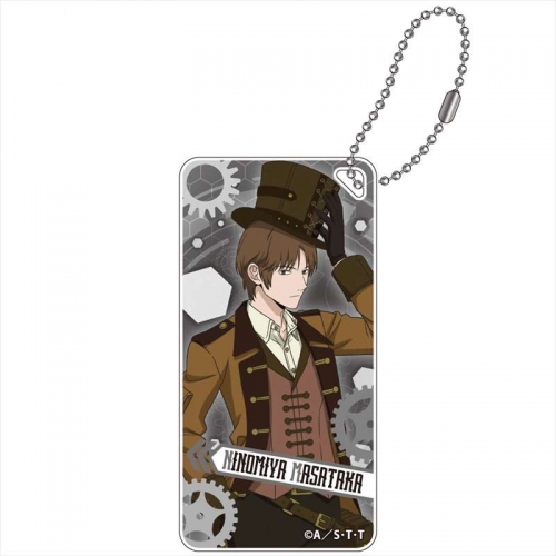 グッズ キーホルダー ワールドトリガー スチームパンクアート ドミテリアキーチェーン 二宮匡貴 アニメイト