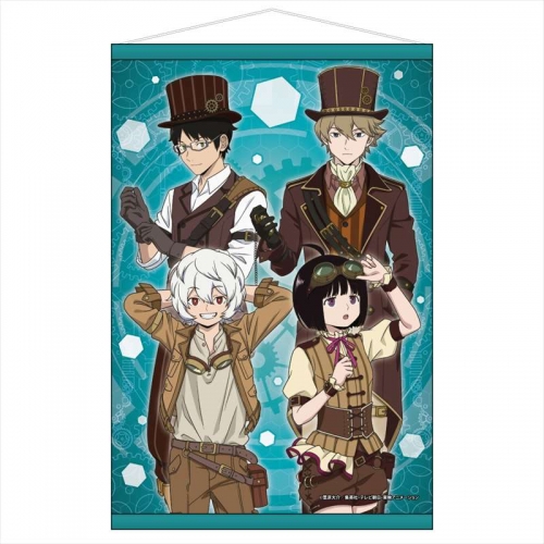 グッズ タペストリー ワールドトリガー スチームパンクアート B2タペストリー 玉狛第二 アニメイト