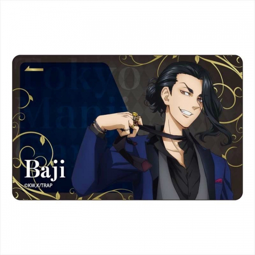 グッズ ステッカー 東京リベンジャーズ スーツstyle Icカードステッカー 場地圭介 アニメイト