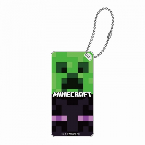 グッズ キーホルダー マインクラフト ドミテリアキーチェーン クリーパー エンダーマン アニメイト