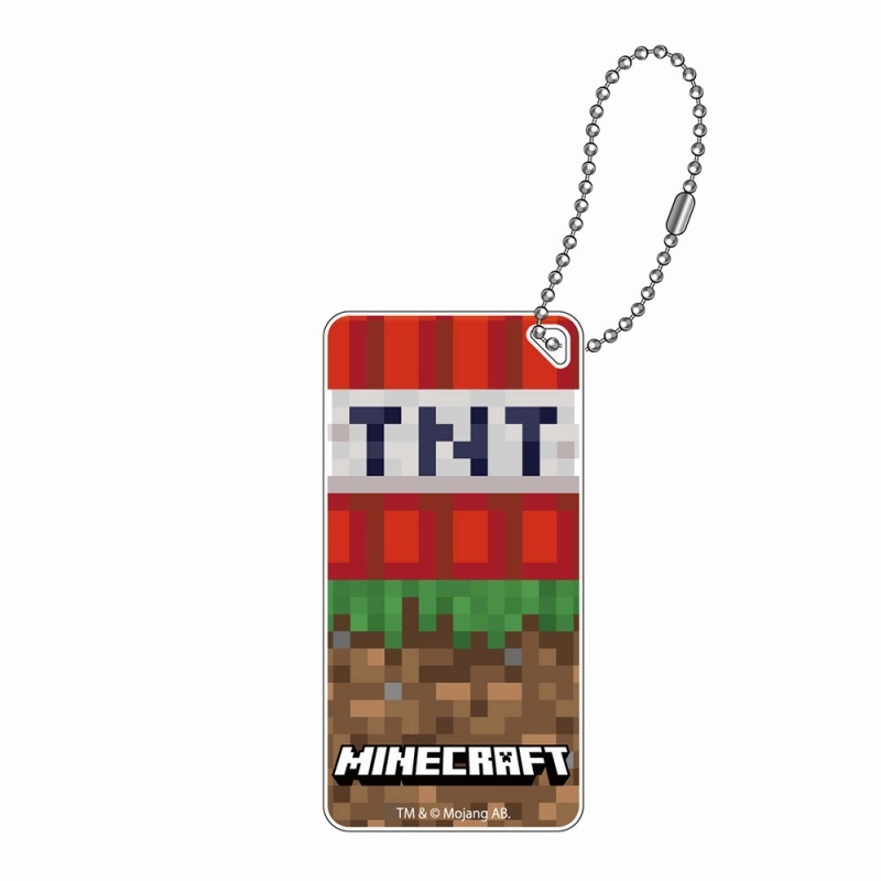 グッズ ストラップ キーホルダー グッズ キーホルダー マインクラフト ドミテリアキーチェーン Tnt アニメイト