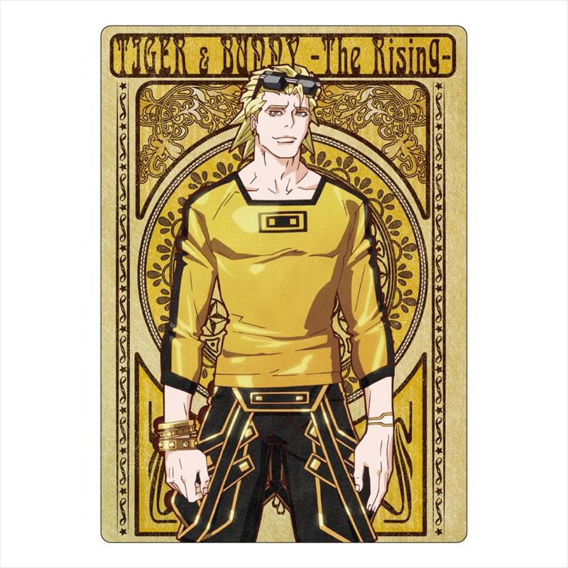 電池おまけ付 グッズ 下敷き 劇場版 Tiger Bunny The Rising アールヌーボーアート B5下敷き ライアン ゴールドスミス ご注文後作成開始 グッズ 文具 デスク用品 Arbaldas Lt