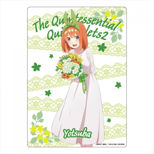 グッズ 下敷き 五等分の花嫁 2期雑誌 B5下敷き 中野四葉b アニメイト