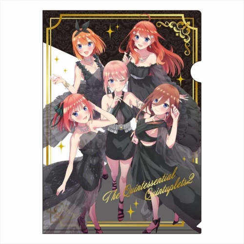 グッズ クリアファイル 五等分の花嫁 クリアファイル 集合a アニメイト