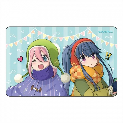 グッズ ステッカー ゆるキャン ワカサギ Icカードステッカー 集合 アニメイト