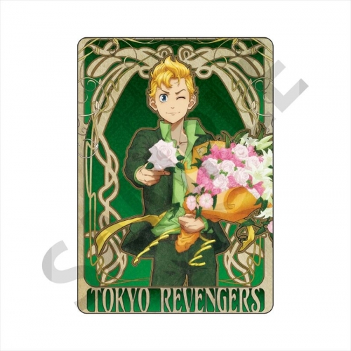 グッズ 下敷き 東京リベンジャーズ スーツstyle アールヌーボーアート A6下敷き 花垣武道 アニメイト