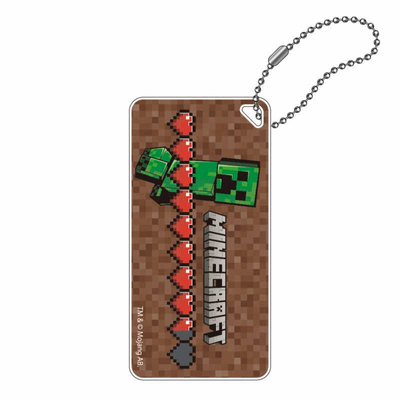 グッズ ストラップ キーホルダー グッズ キーホルダー マインクラフト ドミテリアキーチェーン Vol 2 クリーパーc アニメイト