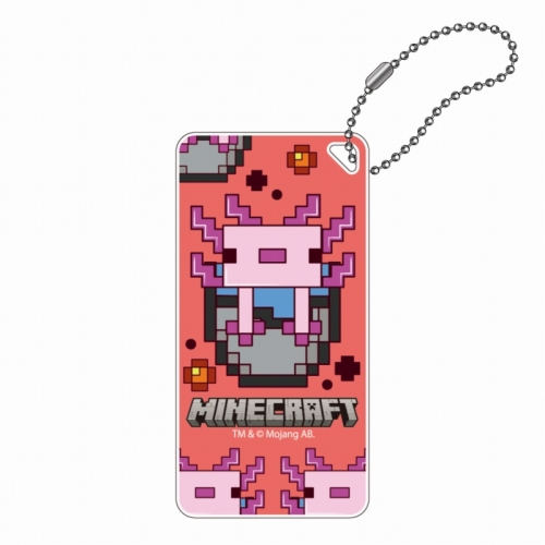 グッズ キーホルダー マインクラフト ドミテリアキーチェーン Vol 2 ウーパールーパー アニメイト