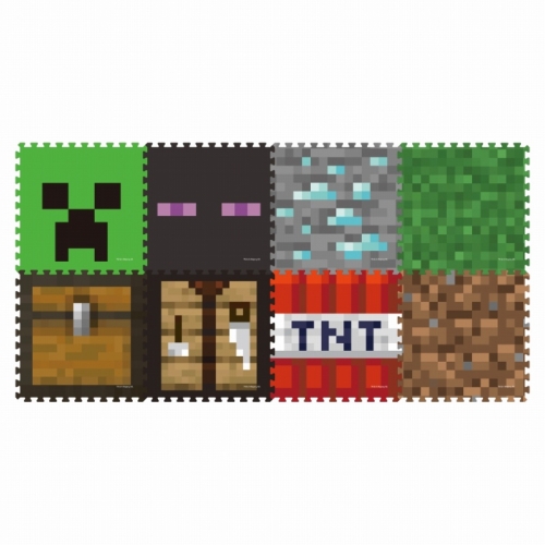 グッズ マット マインクラフト ジョイントマットセット B アニメイト