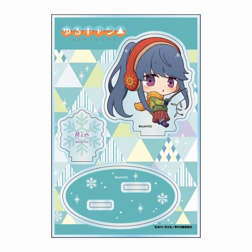 グッズ スタンドポップ ゆるキャン ちびっつ アクリルスタンドjr りん ワカサギ釣り アニメイト