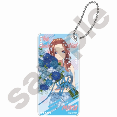 【グッズ-キーホルダー】映画「五等分の花嫁」 summer time ドミテリアキーチェーン 中野三玖