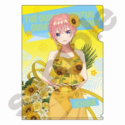 【グッズ-クリアファイル】映画「五等分の花嫁」 summer time A4クリアファイル 中野一花