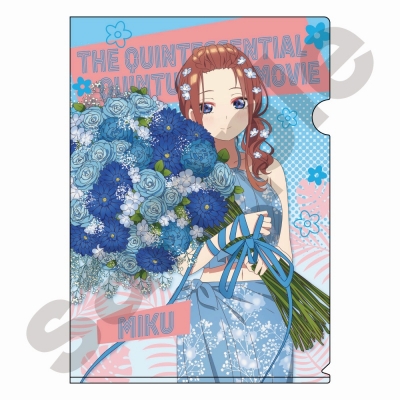 【グッズ-クリアファイル】映画「五等分の花嫁」 summer time A4クリアファイル 中野三玖
