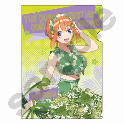 【グッズ-クリアファイル】映画「五等分の花嫁」 summer time A4クリアファイル 中野四葉