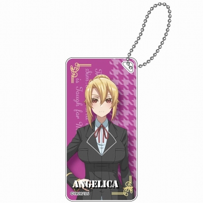 【グッズ-キーホルダー】乙女ゲー世界はモブに厳しい世界です ドミテリアキーチェーン アンジェリカ