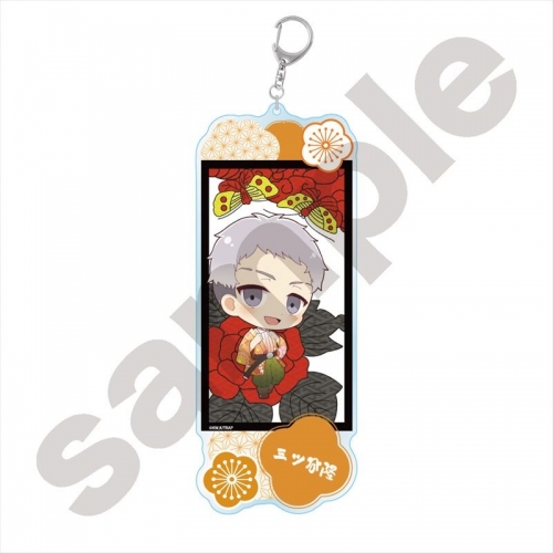 グッズ キーホルダー 東京リベンジャーズ ちびっつ 花札 アクリルキーホルダーbig 三ツ谷隆 アニメイト