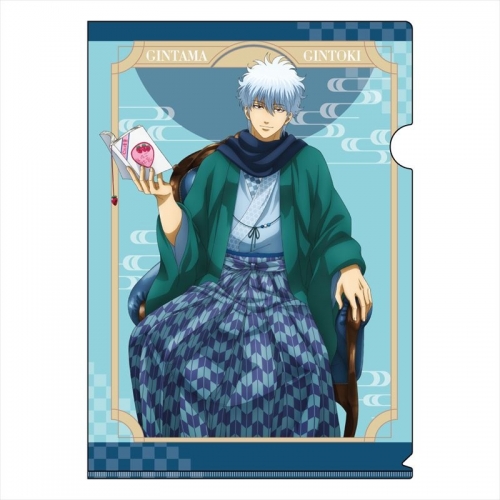 グッズ クリアファイル 銀魂 読書 クリアファイル 坂田銀時 アニメイト