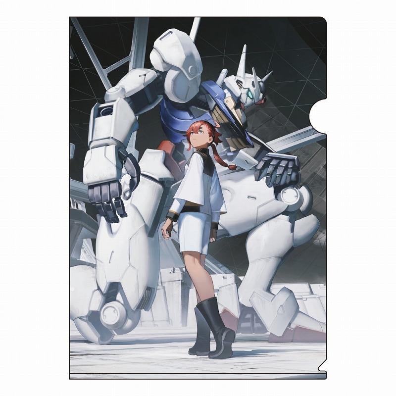 【グッズ-クリアファイル】機動戦士ガンダム 水星の魔女 A4クリアファイル ティザービジュアル