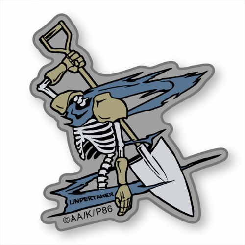 グッズ ワッペン 86 エイティシックス アンダーテイカーワッペン 着脱式 アニメイト