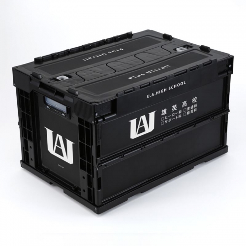 グッズ-収納BOX】僕のヒーローアカデミア 雄英高校折りたたみコンテナ 