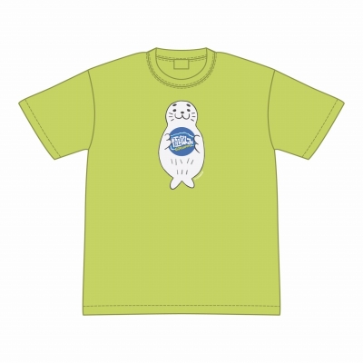 【グッズ-Tシャツ】宇宙よりも遠い場所 アザラシソーダTシャツ XL