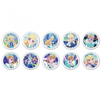 グッズ-バッチ】ひみつのアイプリ みつきいっぱい！缶バッジ 全10種 