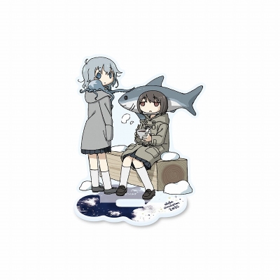 【グッズ-スタンドポップ】シメジ シミュレーション アキバ シミュレーション2025 描き下ろし たこの人&さめの人アクリルスタンド