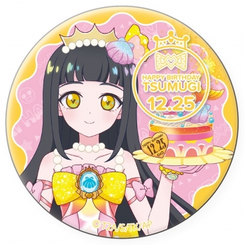 グッズ-バッチ】ひみつのアイプリ ハピプリバースデー202512 缶バッジ 