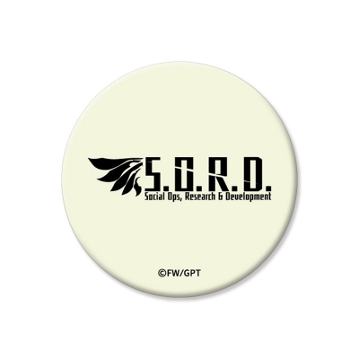 【グッズ-バッチ】グリザイア:ファントムトリガー 高発光缶バッジ S.O.R.D.ロゴ