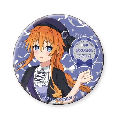 【グッズ-バッチ】デート・ア・ライブⅤ デート・ア・バースデー202510 缶バッジ夕弦