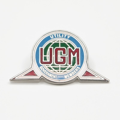 【グッズ-ピンバッチ】ウルトラマン80 UGMピンズ(本七宝)