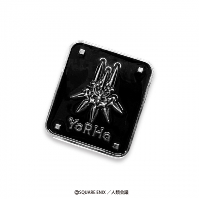【グッズ-ピンバッチ】NieR:Automata Ver1.1a YoRHaメタルピンズ