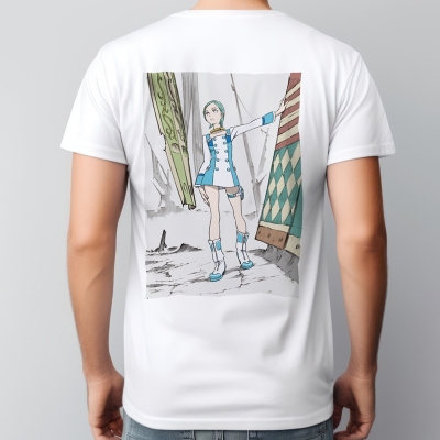 【グッズ-Tシャツ】交響詩篇エウレカセブン Tシャツ エウレカ L