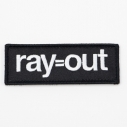 【グッズ-ワッペン】交響詩篇エウレカセブン 刺繍ワッペン ray=out(着脱式)の画像