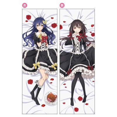 【グッズ-ピローケース】デート・ア・ライブⅤ デート・ア・バースデー202605 抱き枕カバー士道(士織)&狂三