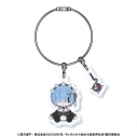 【グッズ-キーホルダー】Re:ゼロから始める異世界生活 すわってマスコット!アクリルワイヤーチェーン レムの画像