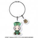 【グッズ-キーホルダー】Re:ゼロから始める異世界生活 すわってマスコット!アクリルワイヤーチェーン オットー・スーウェンの画像