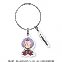 【グッズ-キーホルダー】Re:ゼロから始める異世界生活 すわってマスコット!アクリルワイヤーチェーン ユリウス・ユークリウスの画像